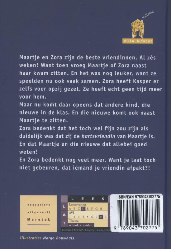 De nieuwe / Villa Alfabet Oranje achterkant