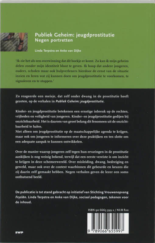 Publiek Geheim : jeugdprostitutie achterkant