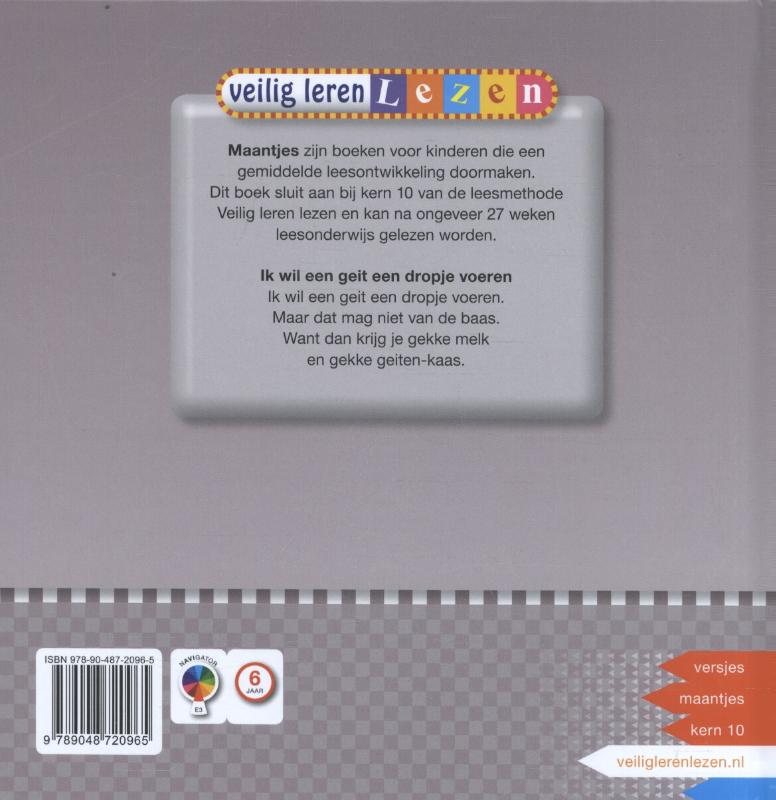 Ik wil een geit een dropje voeren achterkant