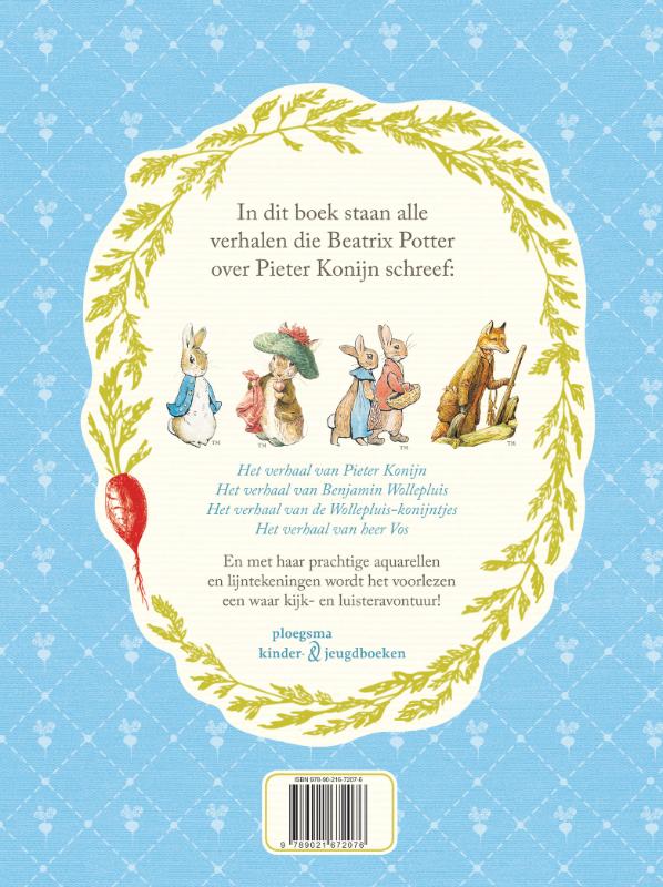 Alle verhalen van Pieter Konijn achterkant