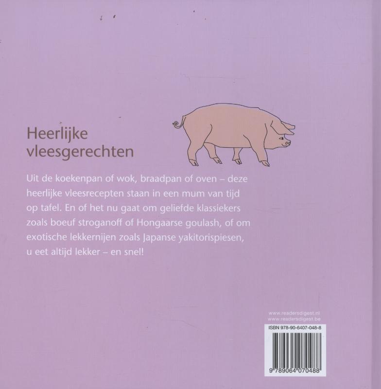 Heerlijke vleesgerechten / Koken in 30 minuten / 2 achterkant