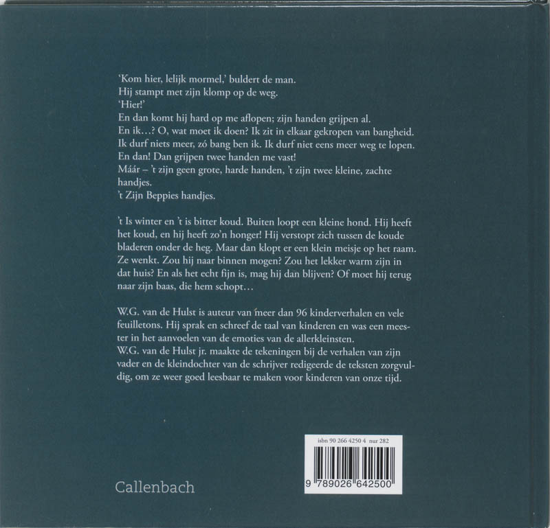 Kleine Zwerver achterkant