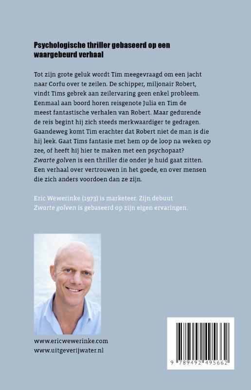 Zwarte golven achterkant