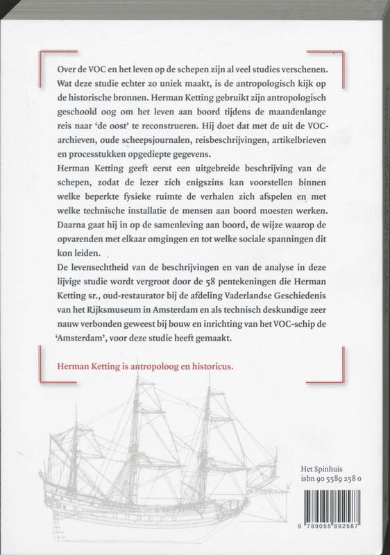 Leven, werk en rebellie aan boord van Oost-Indiëvaarders (1595-1650) achterkant
