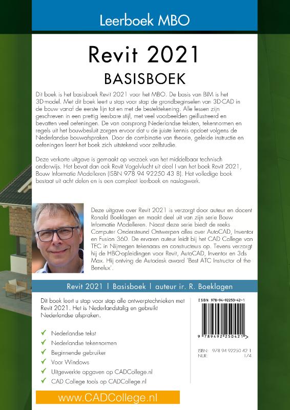 Revit 2021 achterkant