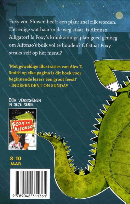 Foxy en Alfonso en het meesterplan achterkant