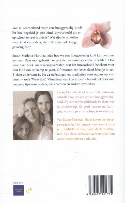 Leven met hooggevoelige kinderen achterkant