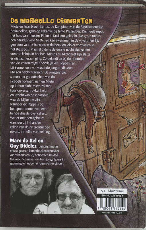 De Marbello-diamanten / Volwaardige knoedelgekke Peppels / 1 achterkant