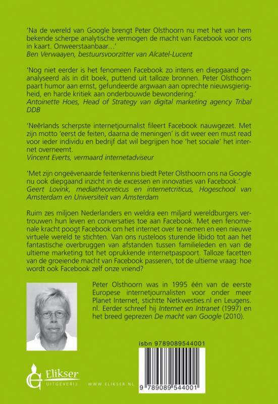 De macht van Facebook achterkant