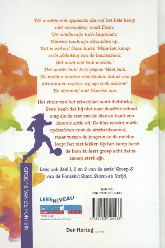 Sterk / Groep 8 van de Fontein / 4 achterkant