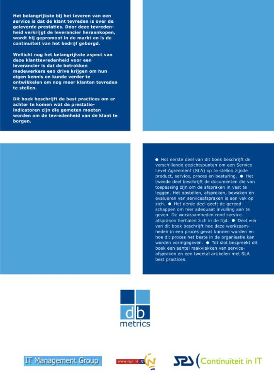 SLA Best Practices achterkant