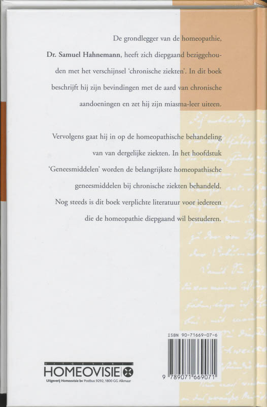 Chronische Ziekten achterkant