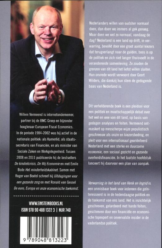 Verwarring In Het Land Van Henk En Ingrid achterkant