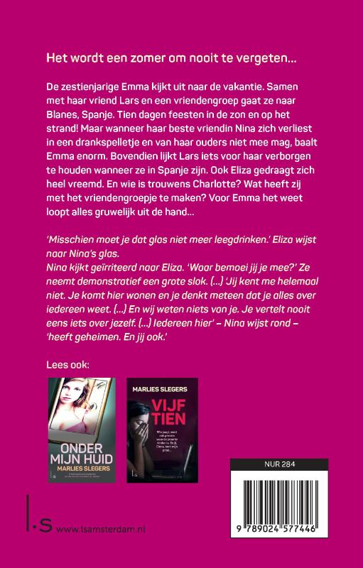 Verdrinken achterkant