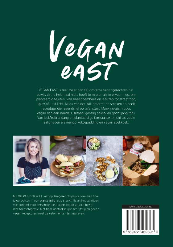 Vegan East achterkant