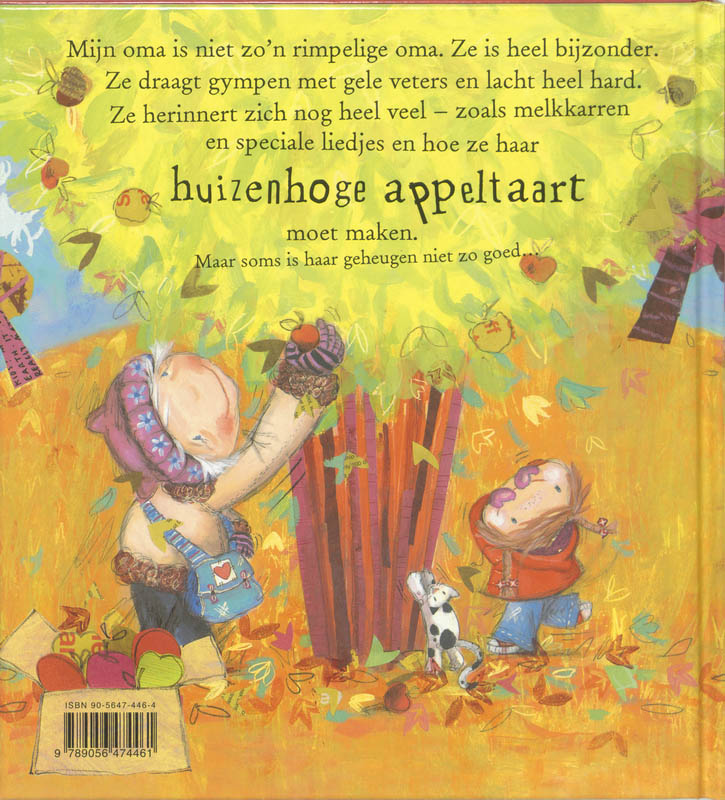 Oma's Huizenhoge Appeltaart achterkant