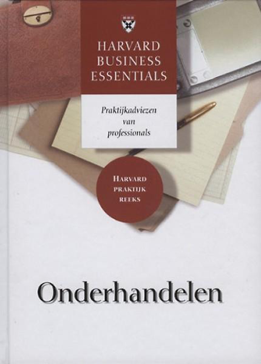 Onderhandelen / Harvard Business Essentials