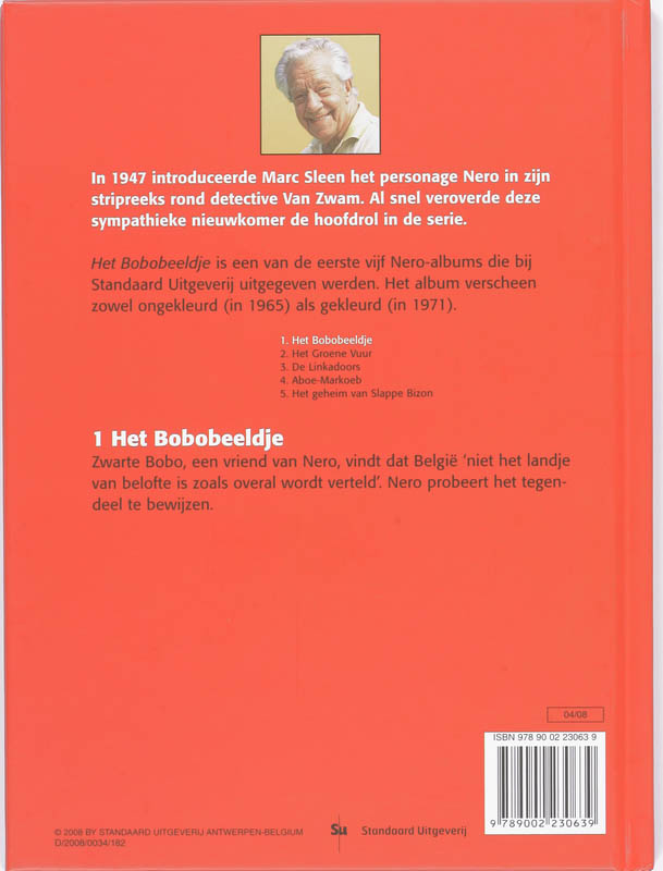 De avonturen van Nero 60 01 - Het Bobobeeldje achterkant