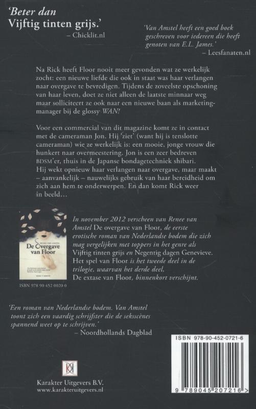 Het spel van Floor achterkant