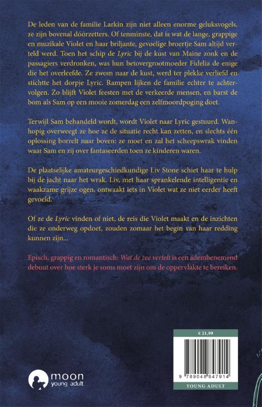 Wat de zee vertelt achterkant