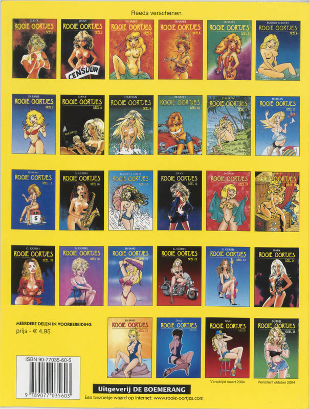 26 rooie oortjes achterkant