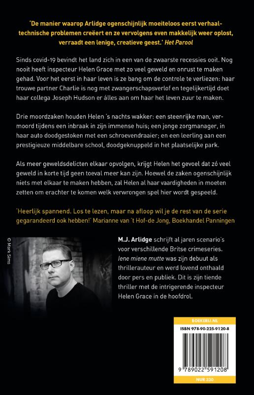 Niemand zeggen / Helen Grace / 10 achterkant