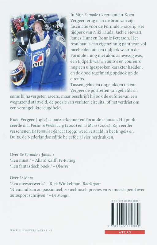 Mijn Formule 1 achterkant
