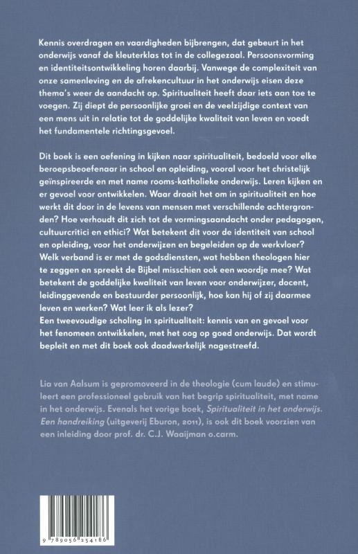 Kijken naar spiritualiteit achterkant