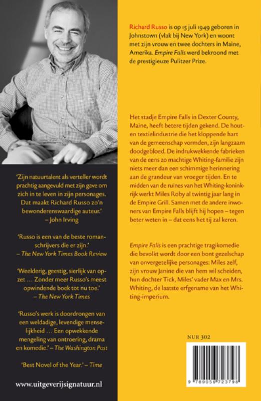 Empire Falls achterkant