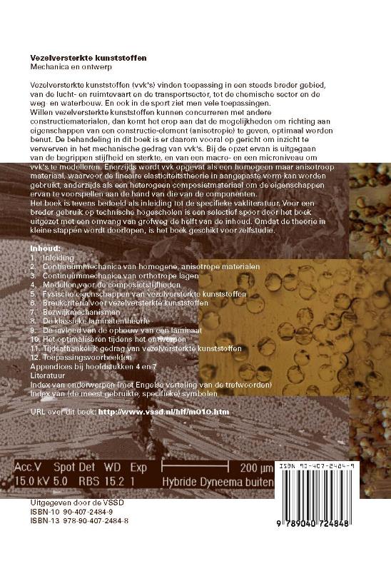 Vezelversterkte kunststoffen achterkant