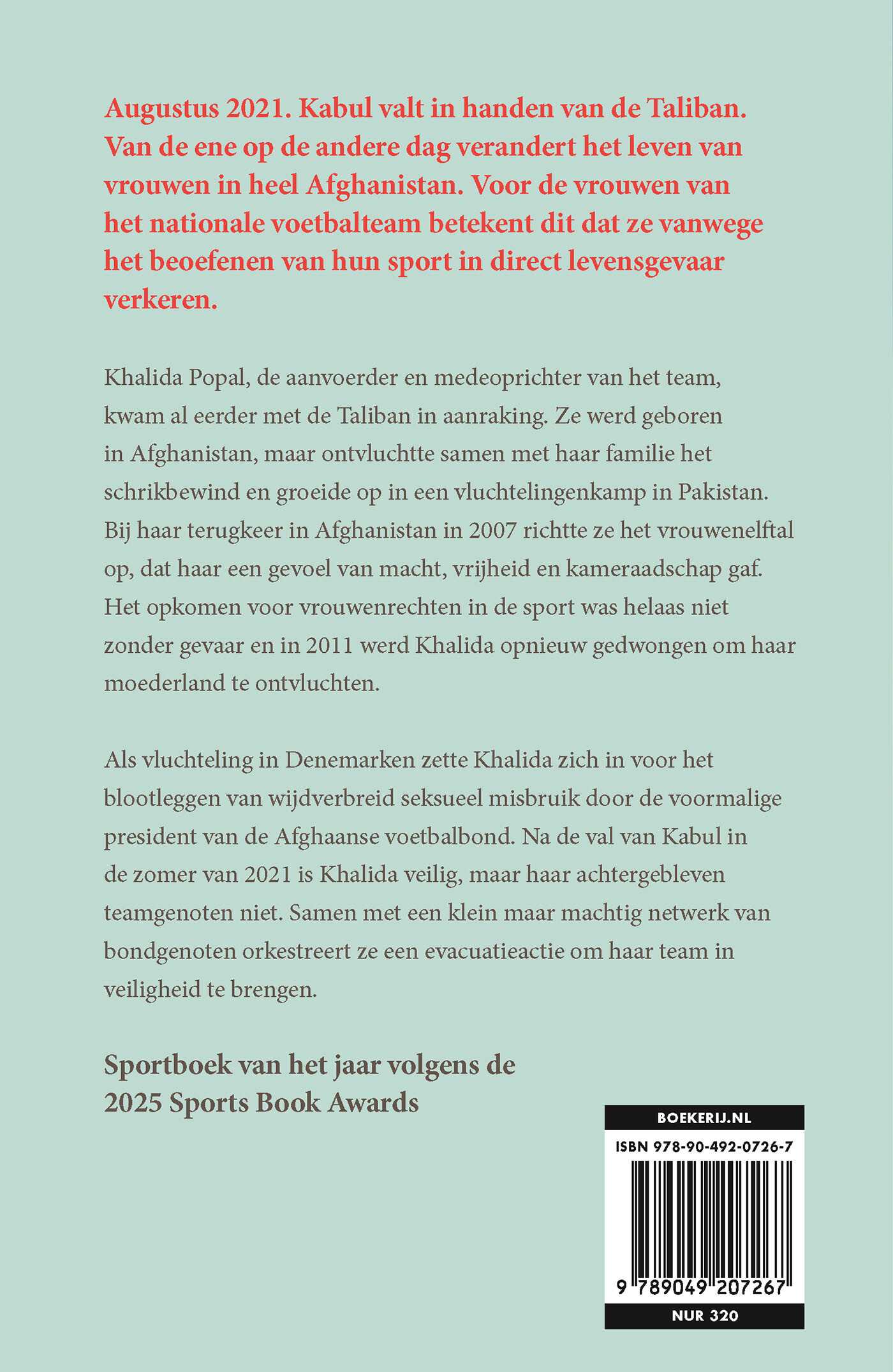 De Afghaanse leeuwinnen achterkant