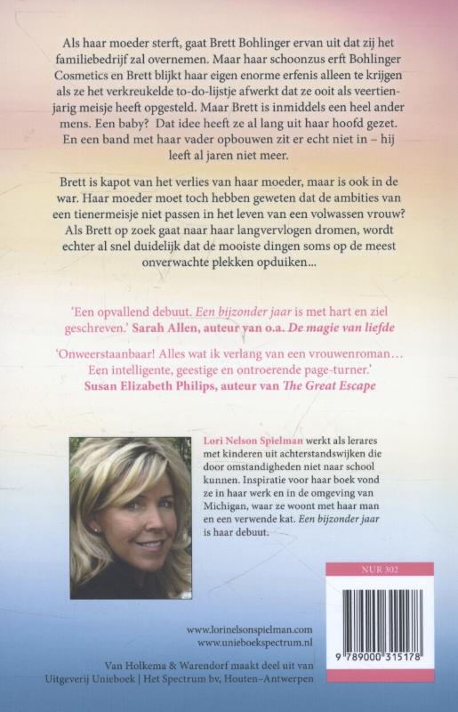 Een bijzonder jaar achterkant