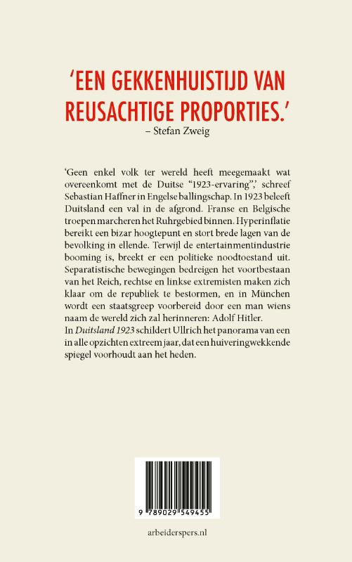 Duitsland 1923 achterkant