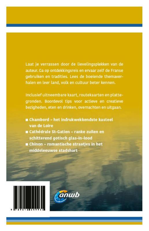 Ontdek Loiredal / ANWB ontdek achterkant