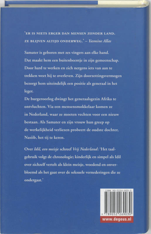 De generaal met de zes vingers achterkant