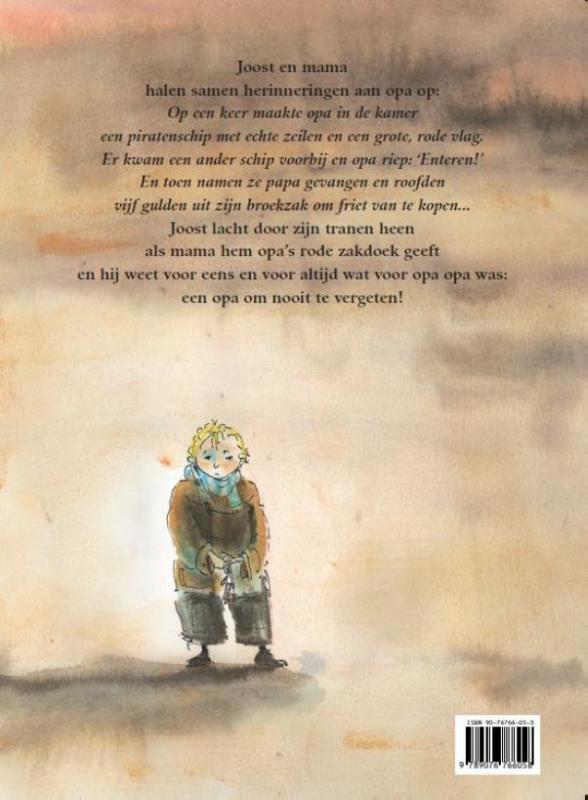 Een opa om nooit te vergeten achterkant