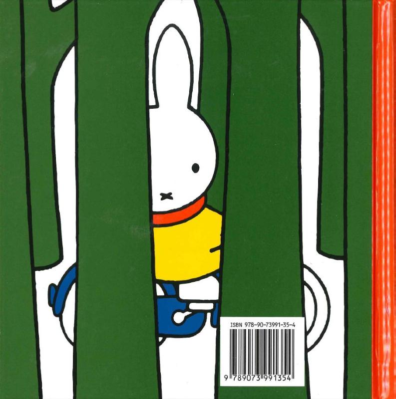 Nijntje op de fiets / Dick Bruna kinderboeken / 59 achterkant