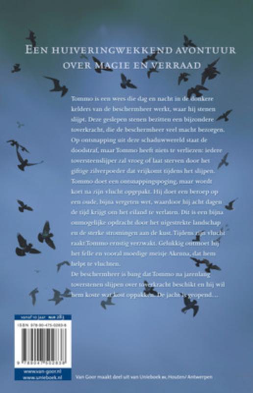 Jacht Op De Toversteenslijper achterkant