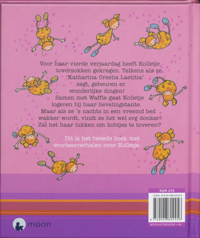 Kolletje gaat logeren achterkant