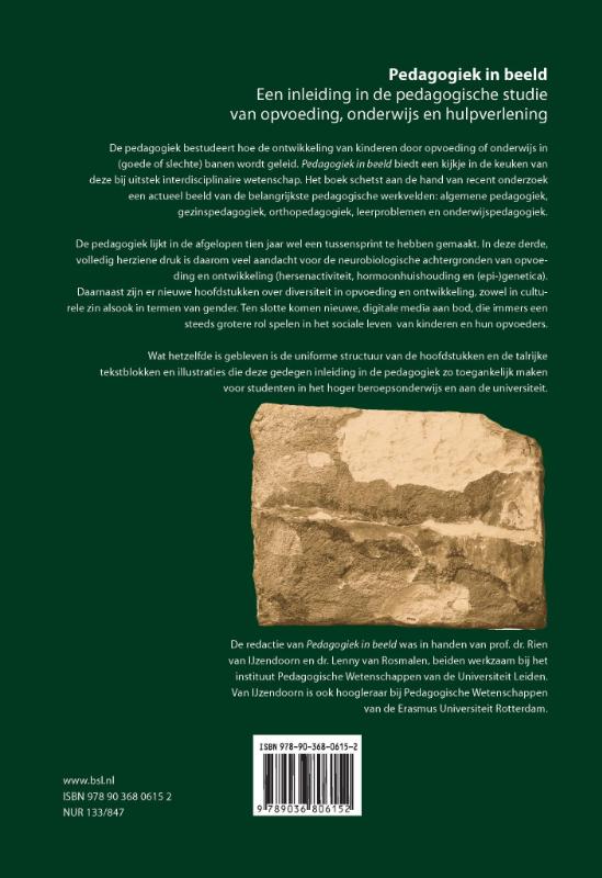 Pedagogiek in beeld achterkant