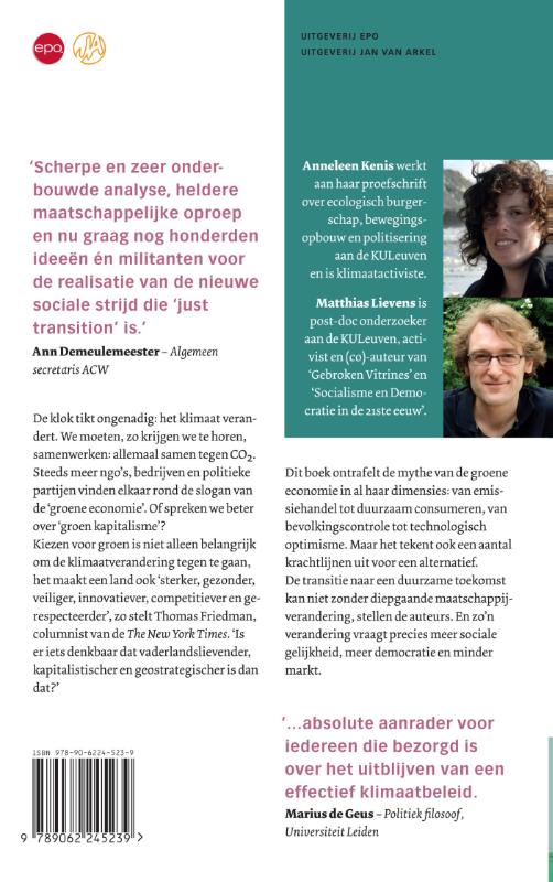 De mythe van de groene economie achterkant