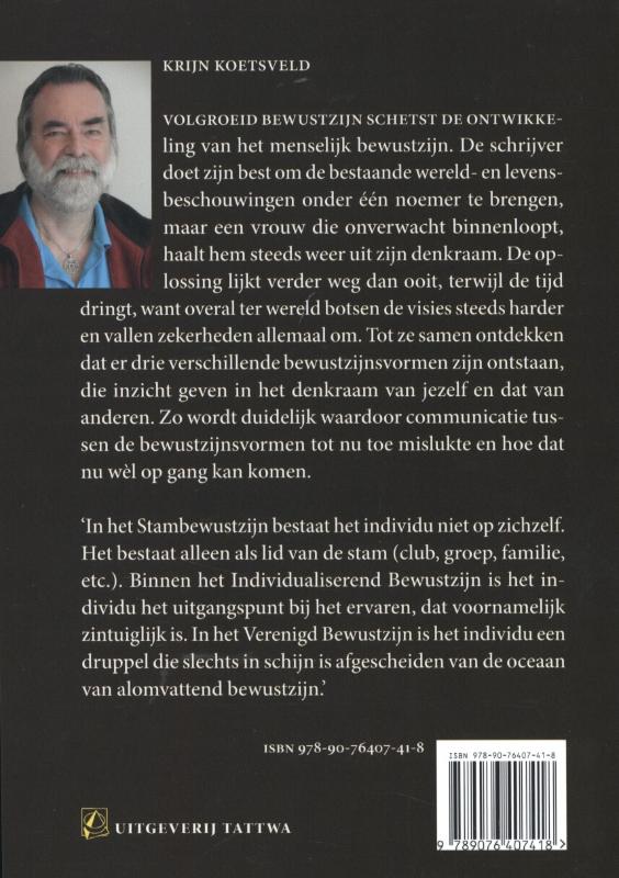 Volgroeid bewustzijn achterkant