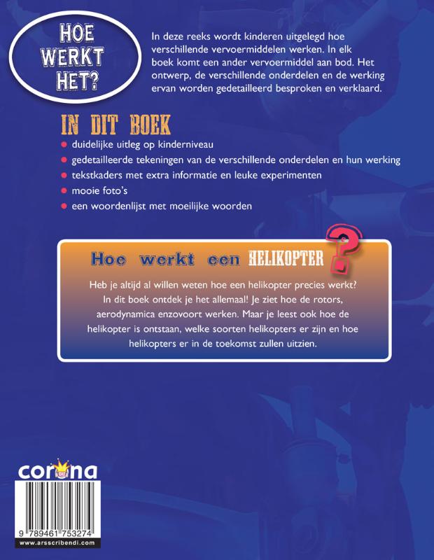 Hoe werkt een helikopter? / Hoe werkt het? achterkant