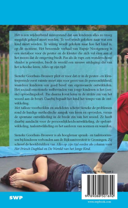 Alles op zijn tijd achterkant