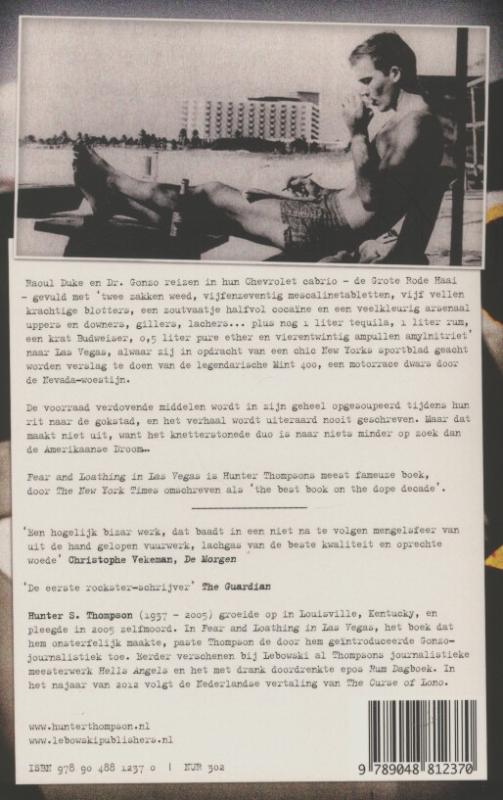 Angst En Walging In Las Vegas achterkant