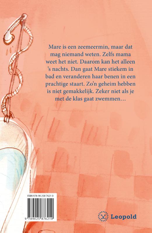 Ik ben een zeemeermin achterkant