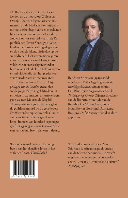 Ooggetuigen van de Gouden Eeuw achterkant