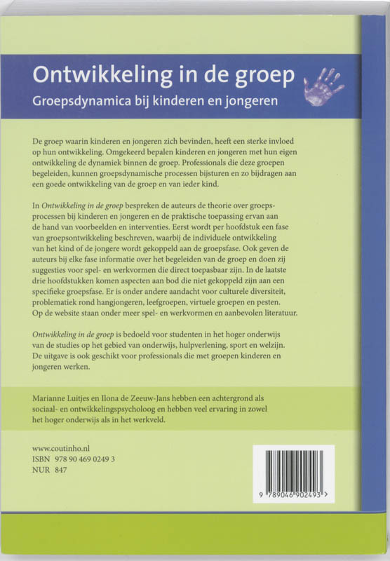 Ontwikkeling in de groep achterkant