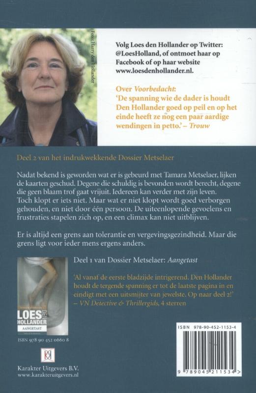 Genadeklap / Dossier Metselaer / 2 achterkant