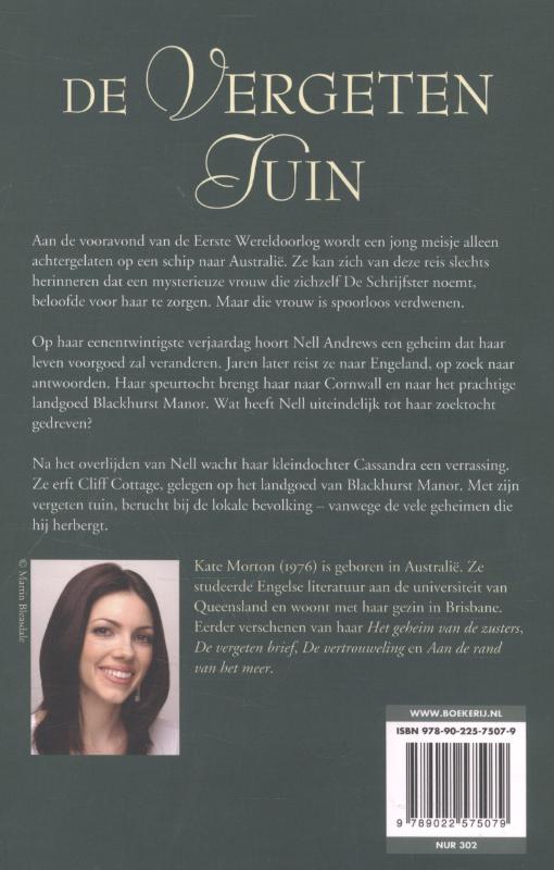 De vergeten tuin achterkant